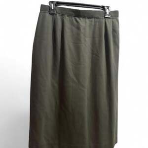 Pandora Vintage Japanese Wool Midi Skirt